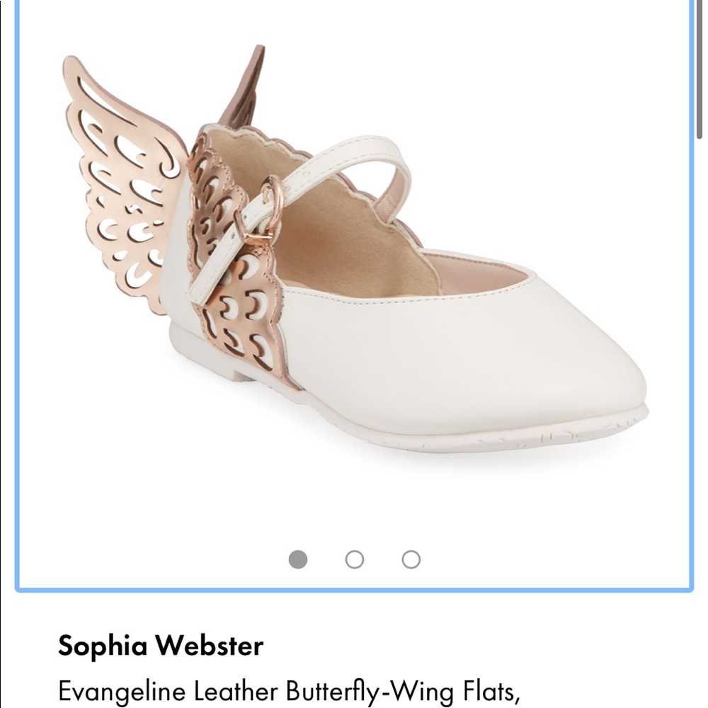 Sophia Webster Evangeline Butterfly flat